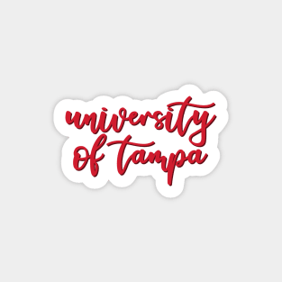 Tampa cursive letters Sticker